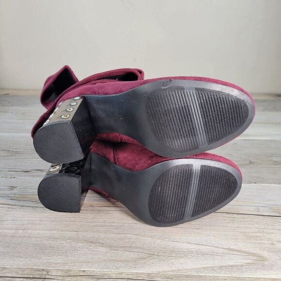 Carlos by Carlos Santana Quantum Over-the-Knee Boots Sz 7.5M - Picture 7 of 13